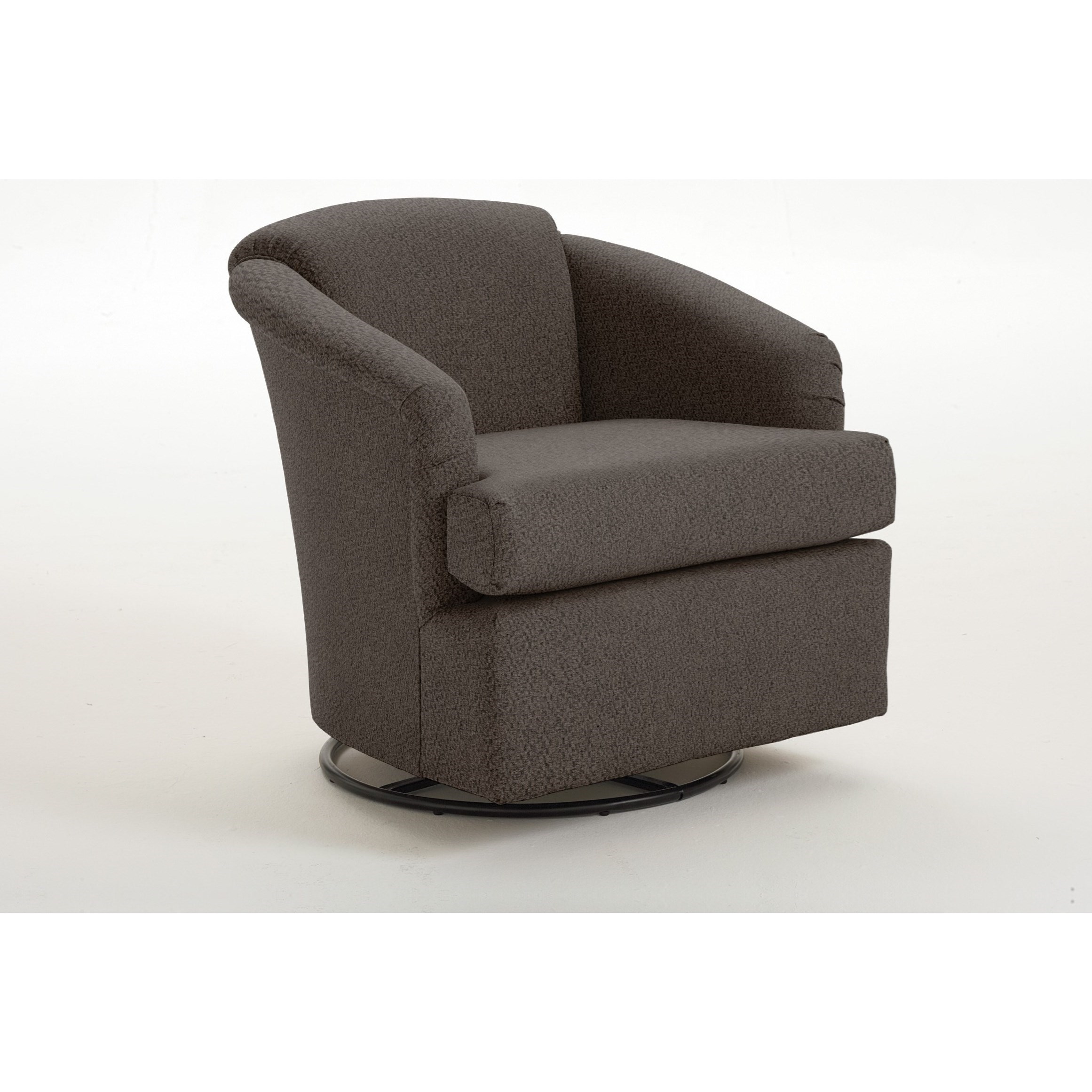 Best Home Furnishings Swivel Barrel Chairs 25671 Cass Swivel Barrel